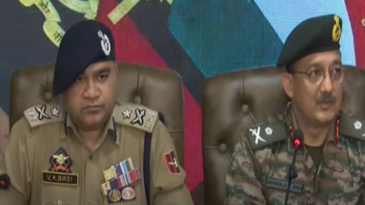 Six Terrorists Eliminated In Kashmir During Anti-Terror Operations: Highlights From Joint Press Conference