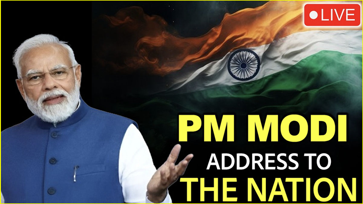 PM Modi LIVE: Prime Minister Narendra Modi To Address The Nation At 8 PM