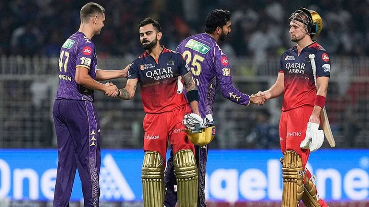 RCB vs KKR (Photo Credit - X-Platform)