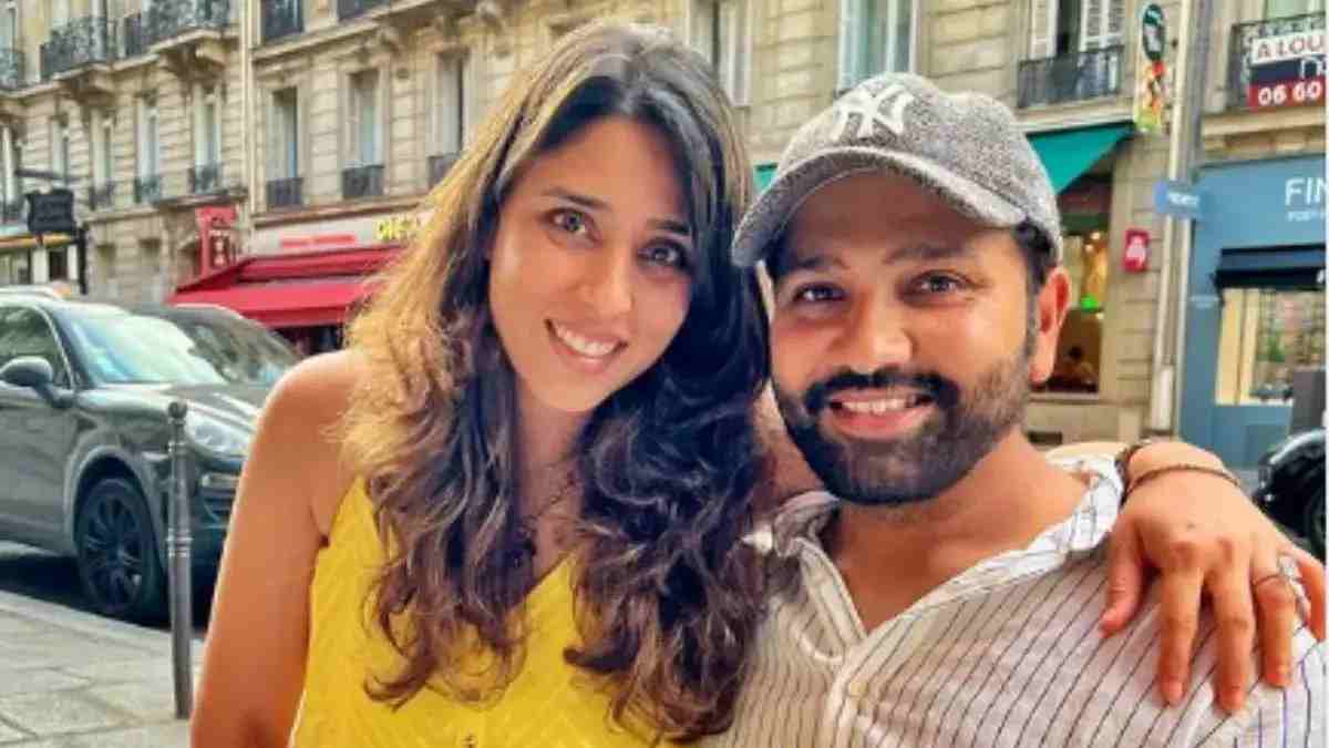 Rohit Sharma's wife reacts after his retirement
