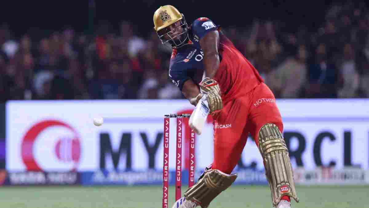 Romario Shepherd scored 53 runs in just 14 balls against Chennai Super Kings