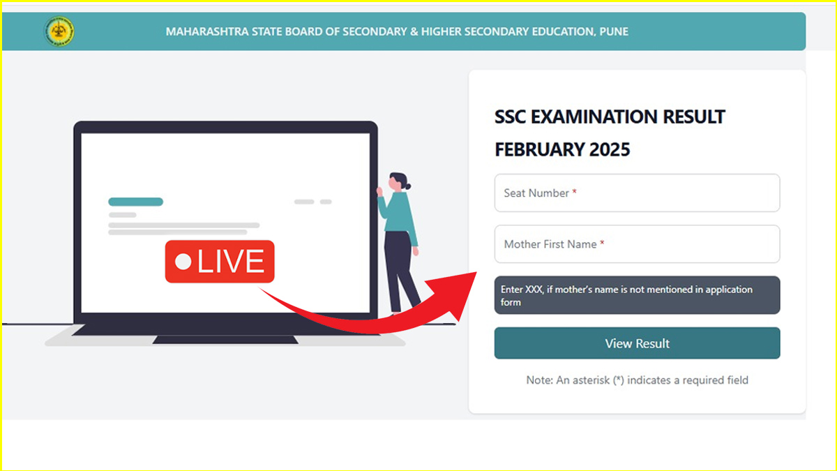mahresult.nic.in Maharashtra Board SSC Result 2025 Live Updates: Class 10th Result DECLARED! Link To Download Scorecards Available