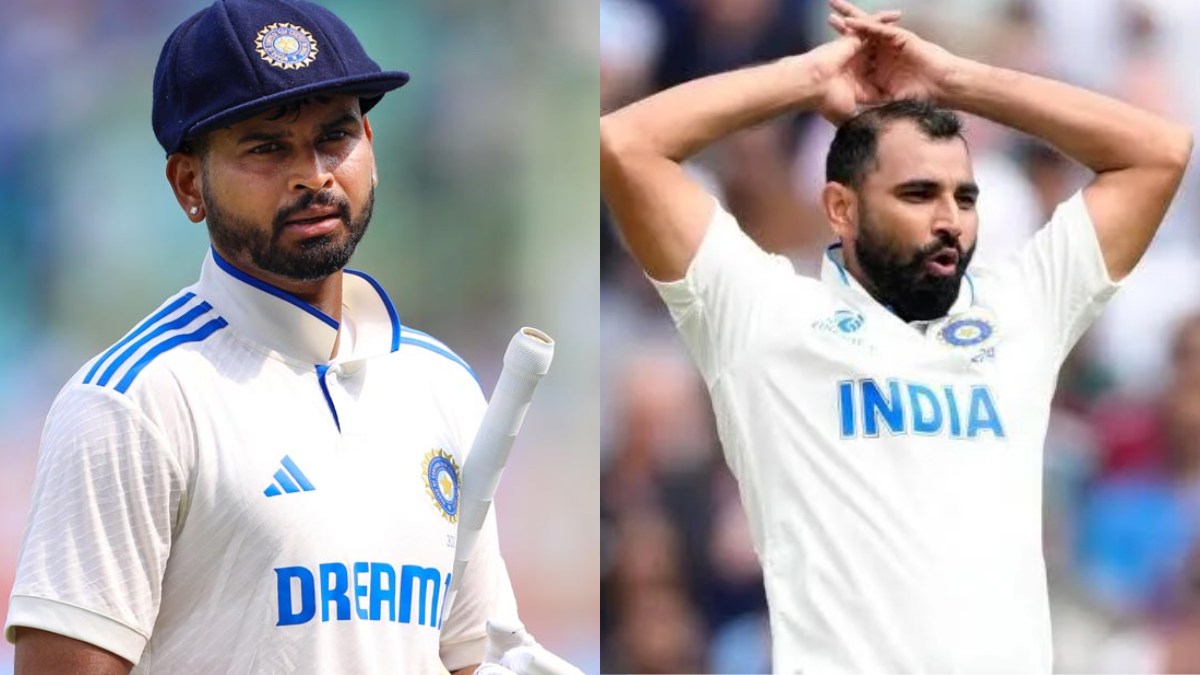 Shreyas Iyer and Mohammed Shami (Photo Credit - X-Platform) Shreyas Iyer and Mohammed Shami (Photo Credit - X-Platform)