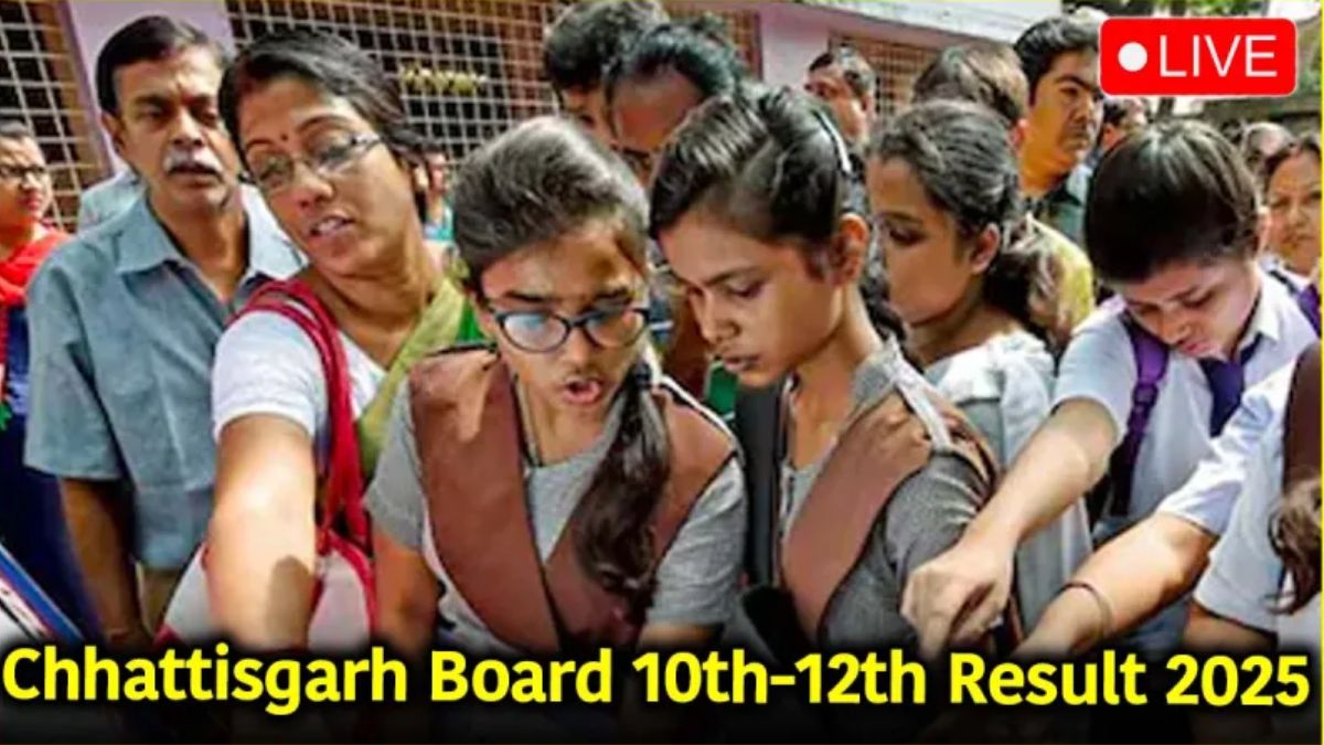 Chhattisgarh Board Results Live