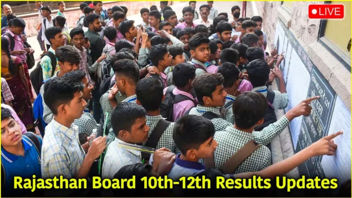 Rajasthan Board Results 2025 LIVE