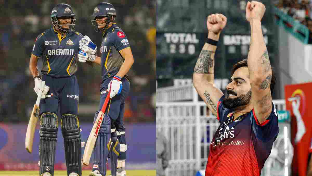 Virat Kohli, Shubman Gill and Sai Sudarshan