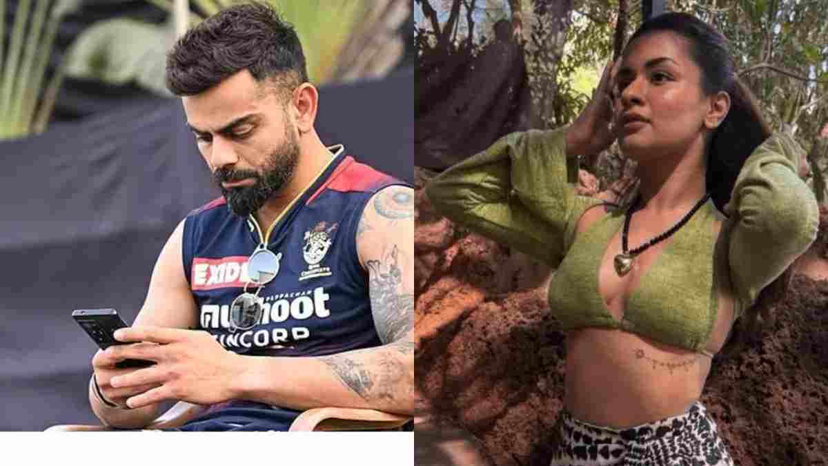 Virat Kohli and Avneet Kaur