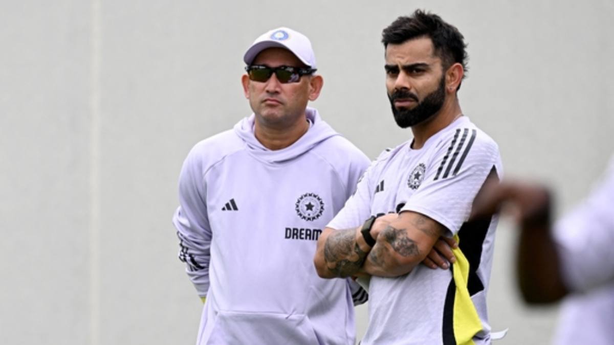 Virat Kohli and Ajit Agarkar (Photo Credit - X-Platform)