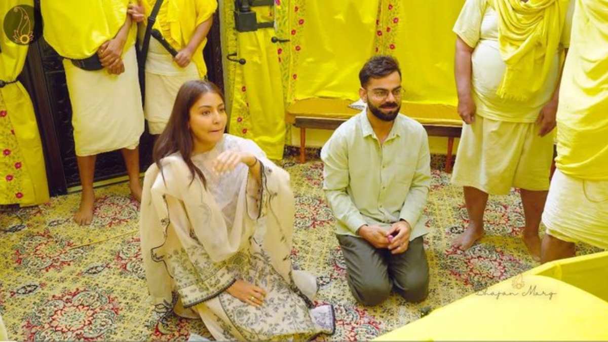 Virat Kohli and Anushka Sharma (Photo Credit - X-Platform) Virat Kohli and Anushka Sharma (Photo Credit - X-Platform)