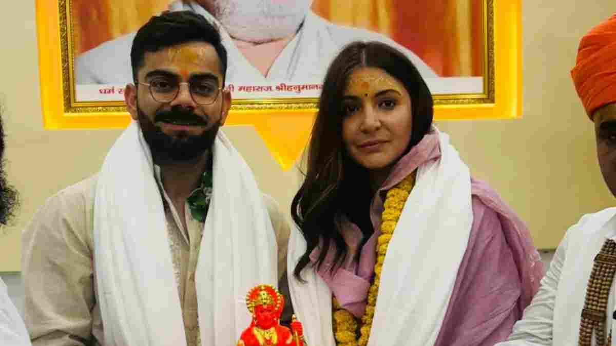 Virat Kohli and Anushka Sharma visit Ayodhya
