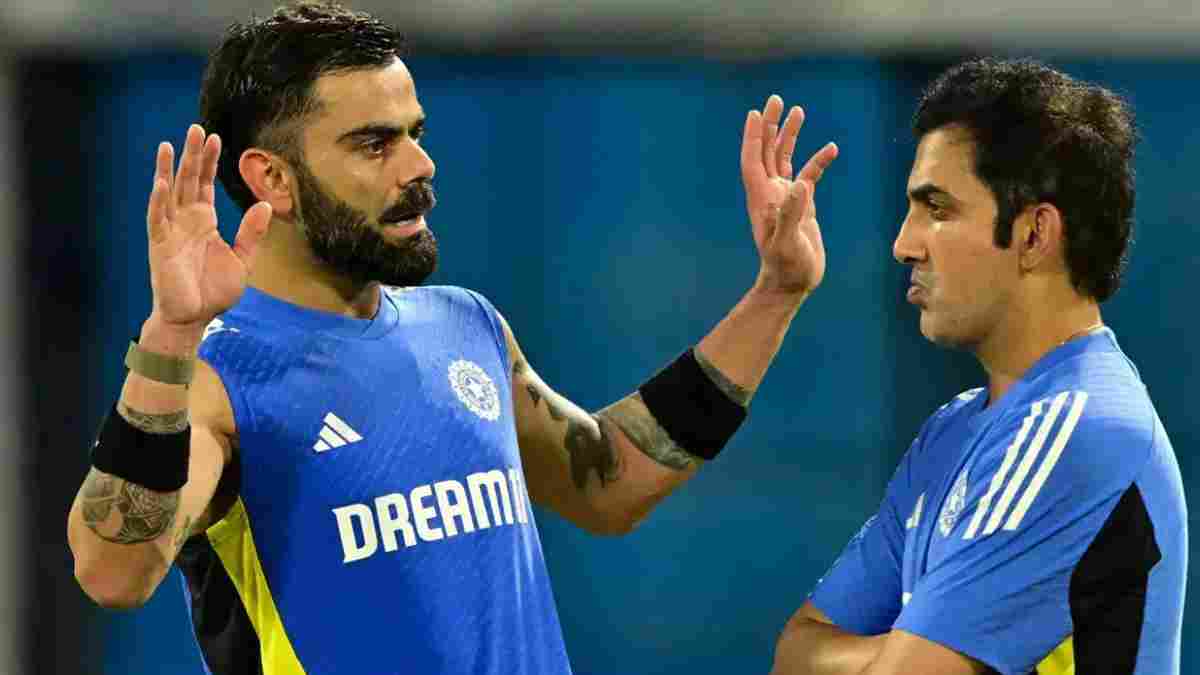 Virat Kohli and Gautam Gambhir