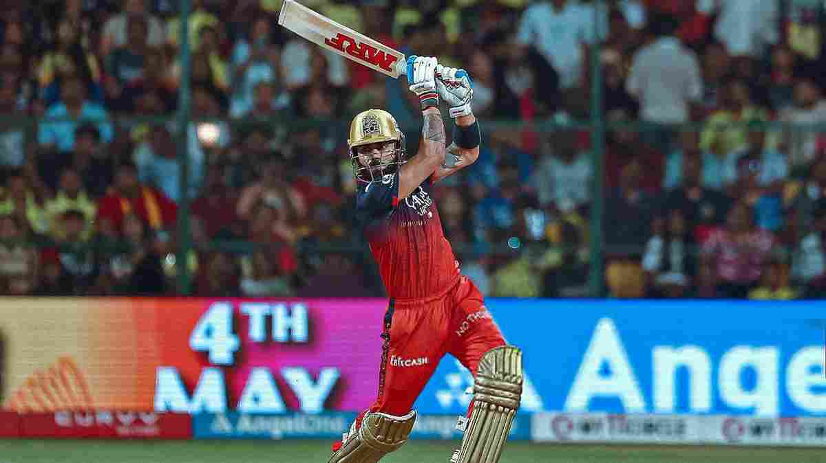 Virat Kohli smashed 62 runs against CSK Virat Kohli smashed 62 runs against CSK