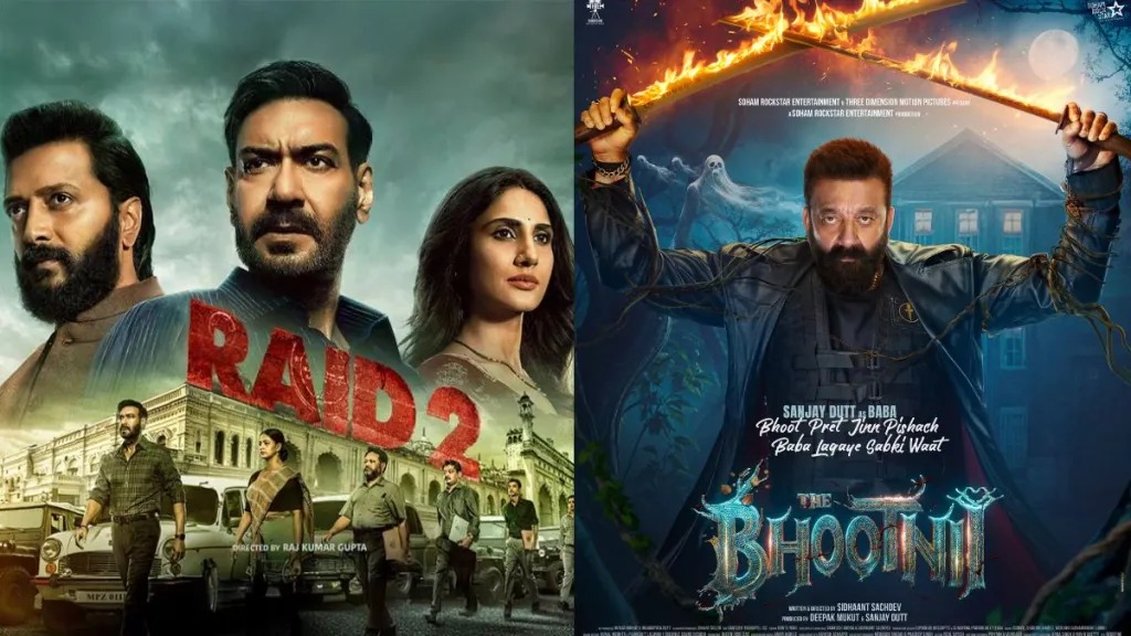 Raid 2 Vs The Bhootni Box Office Collection: Ajay Devgn's Film Destroys Sanjay Dutt's Horror Film; Check Day 3 Earnings!