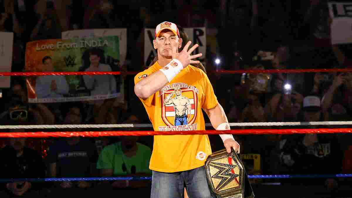Who will John Cena face off against?