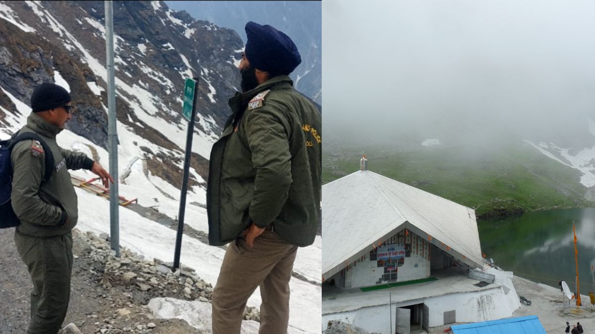 Uttarakhand Police Reviews Security Arrangement For Hemkund Sahib Yatra