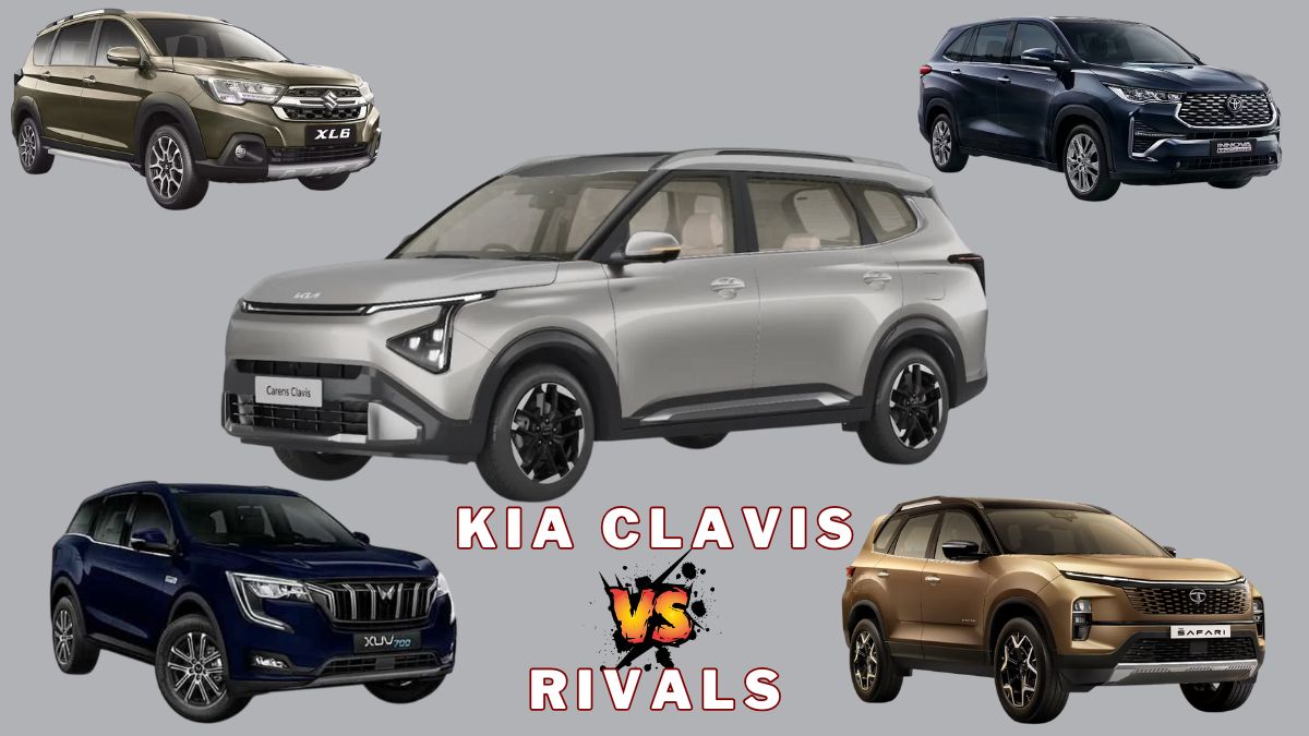 Kia Carens Clavis Vs XL6, XUV700, Safari, Innova Crysta: Price And Specs Compared - Which One Should You Buy?