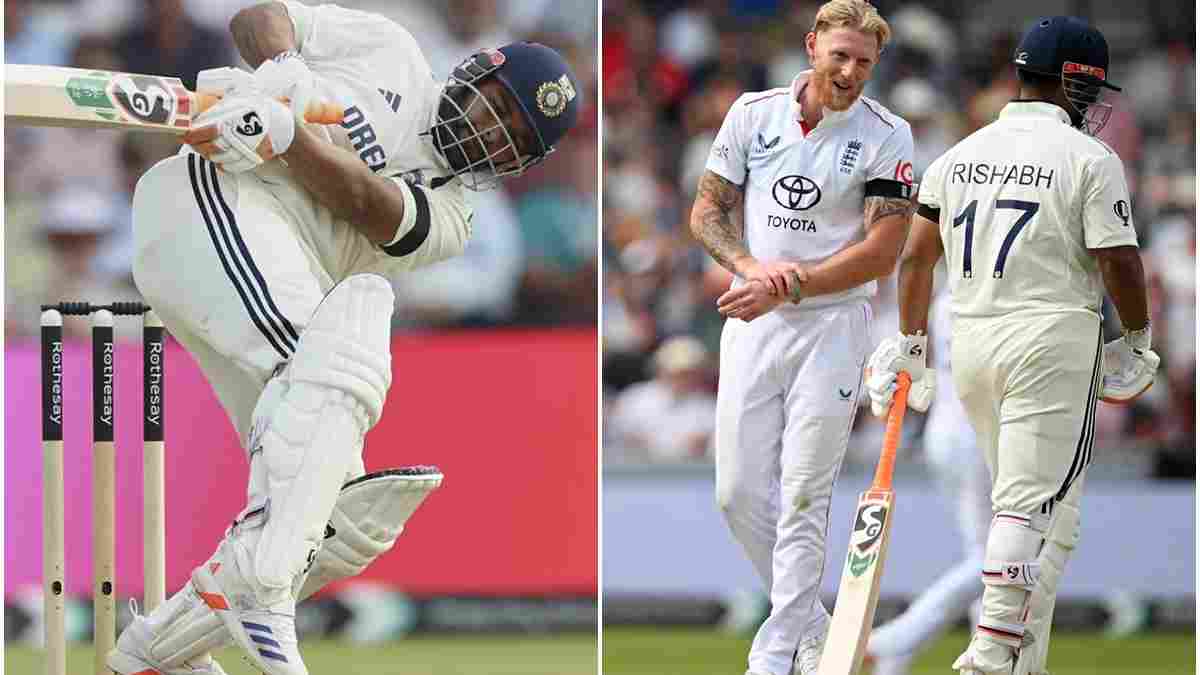 Ben Stokes and Rishabh Pant