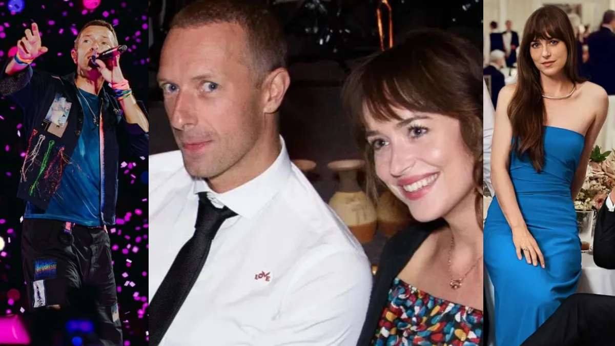 ‘We Love You’: Chris Martin Gives Nod to Dakota Johnson Film At Coldplay Concert Amid Breakup Rumours