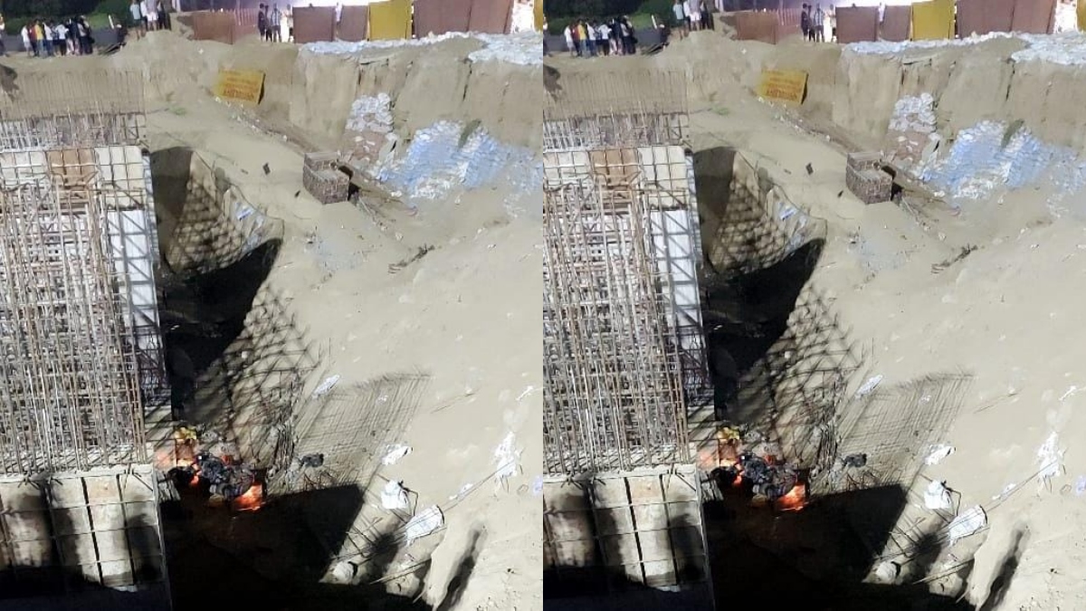 Gaur City roundabout