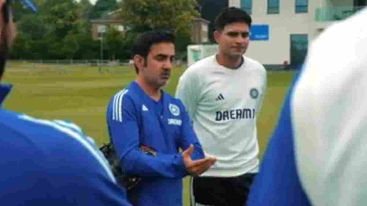 Gautam Gambhir and Shubman Gill