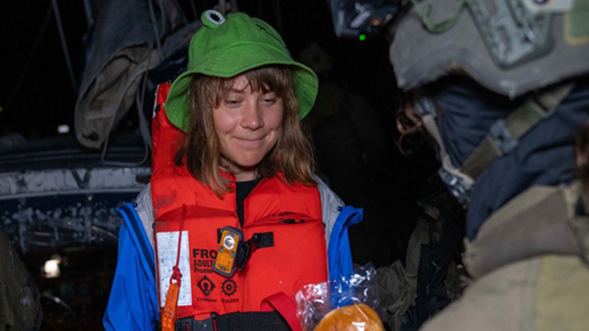 IDF Intercepts Boat Carrying Greta Thunberg En Route To Gaza, Redirects To Israeli Coast