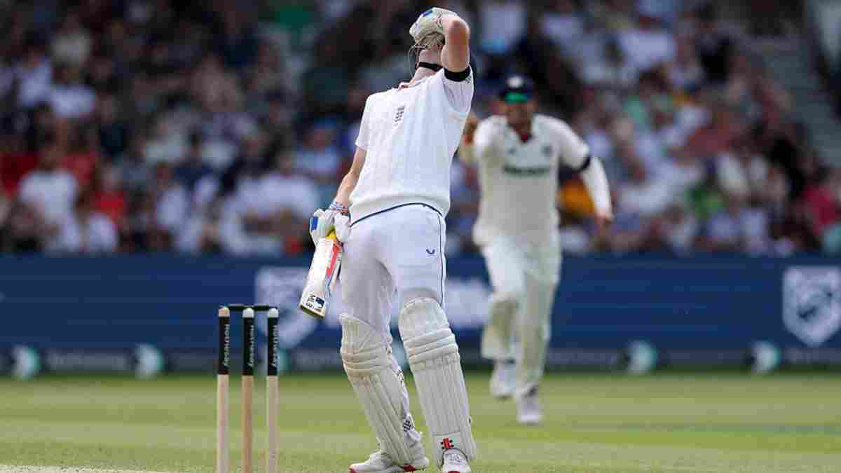 Harry Brook misses a century at Leeds