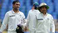 MS Dhoni and Sachin Tendulkar
