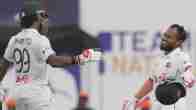 Najmul Hossain Shanto and Mushfiqur Rahim smashed centuries on Day 1 of Test against Sri Lanka