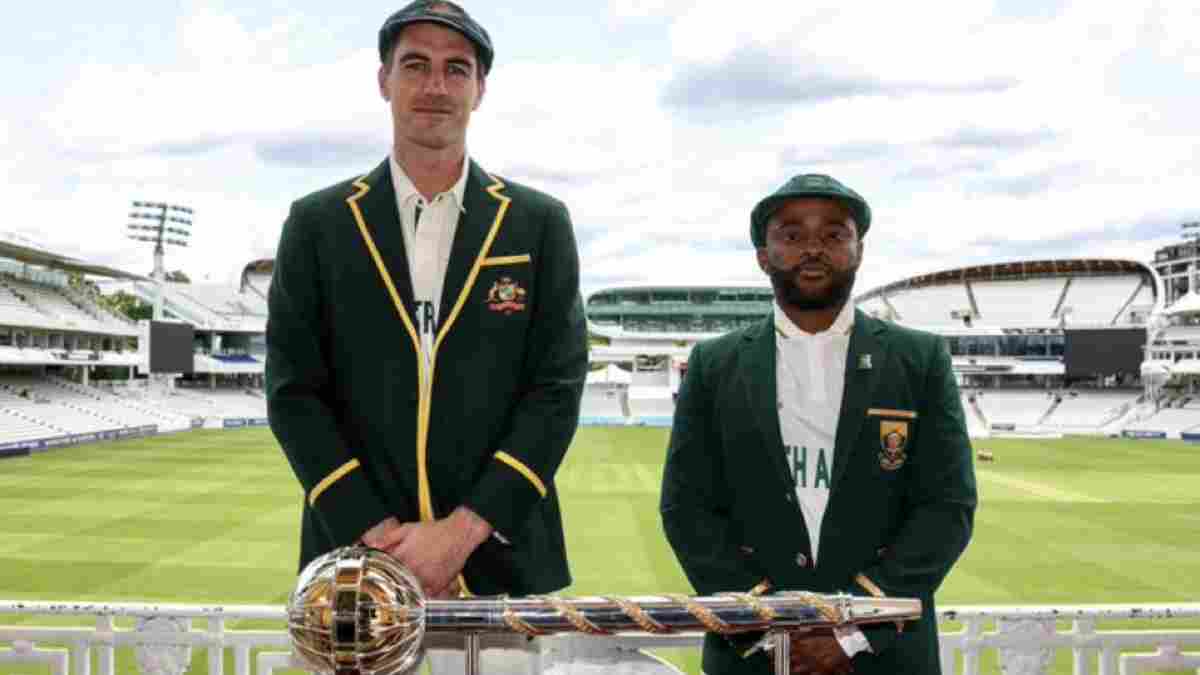 Pat Cummins and Temba Bavuma