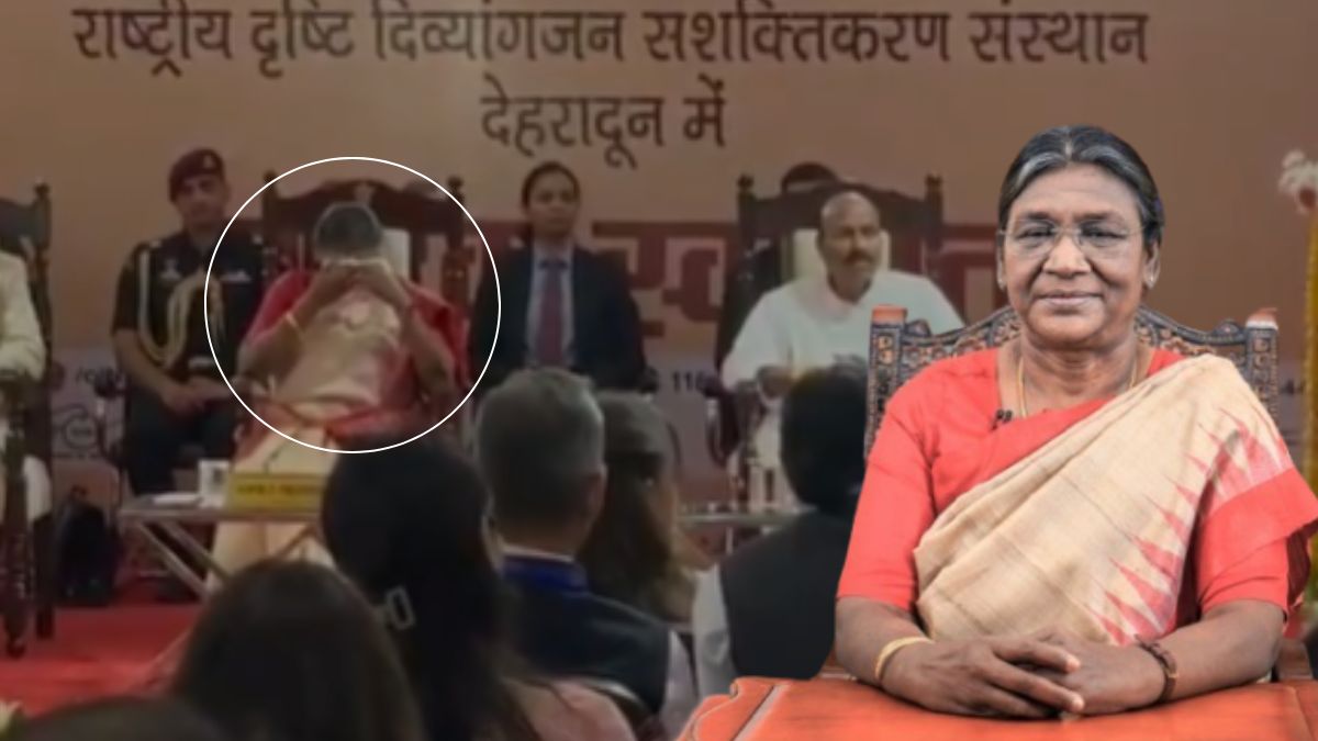 'Aap Jiye Hazaaro Saal’: When President Murmu Couldn't Hold Back Tears After Visually Impaired Students’ Musical Birthday Wish