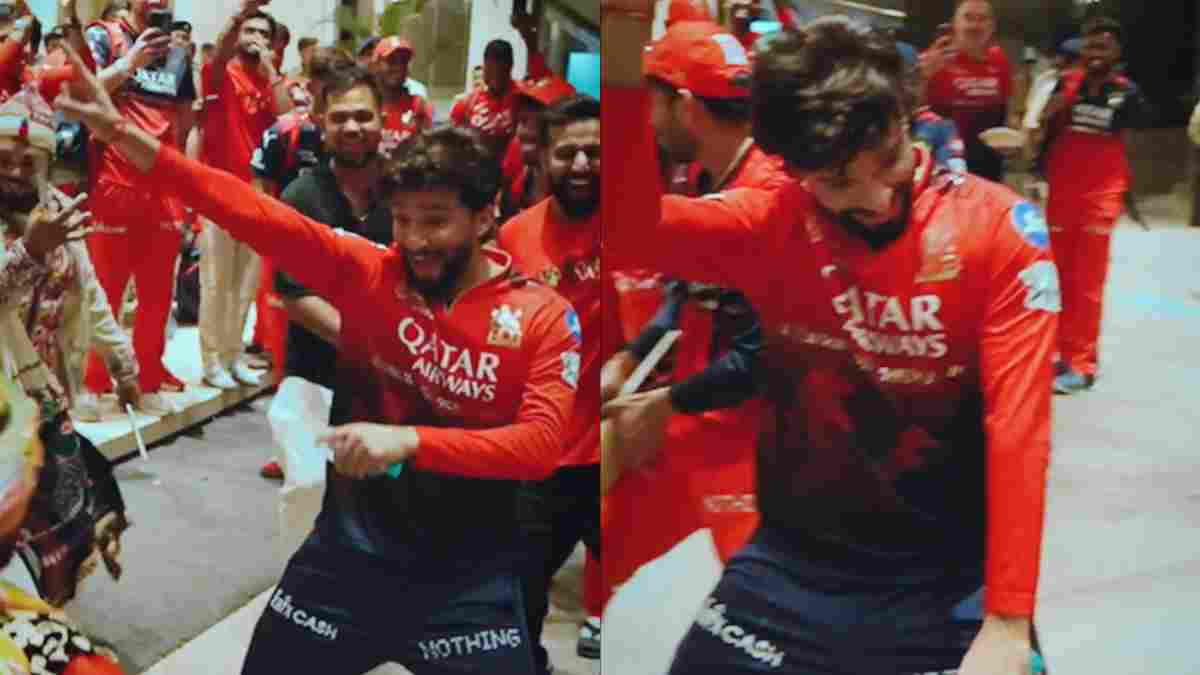 RCB Captain Rajat Patidar dances with pure joy after RCB's title win