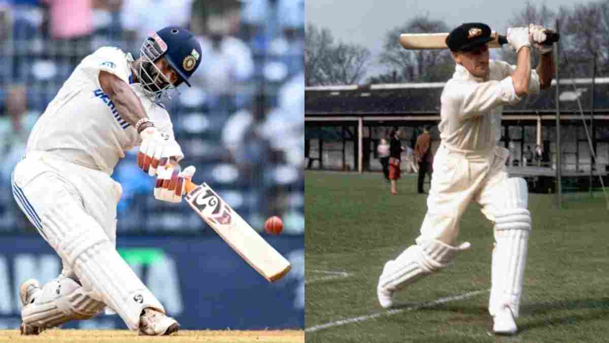 Rishabh Pant and Don Bradman