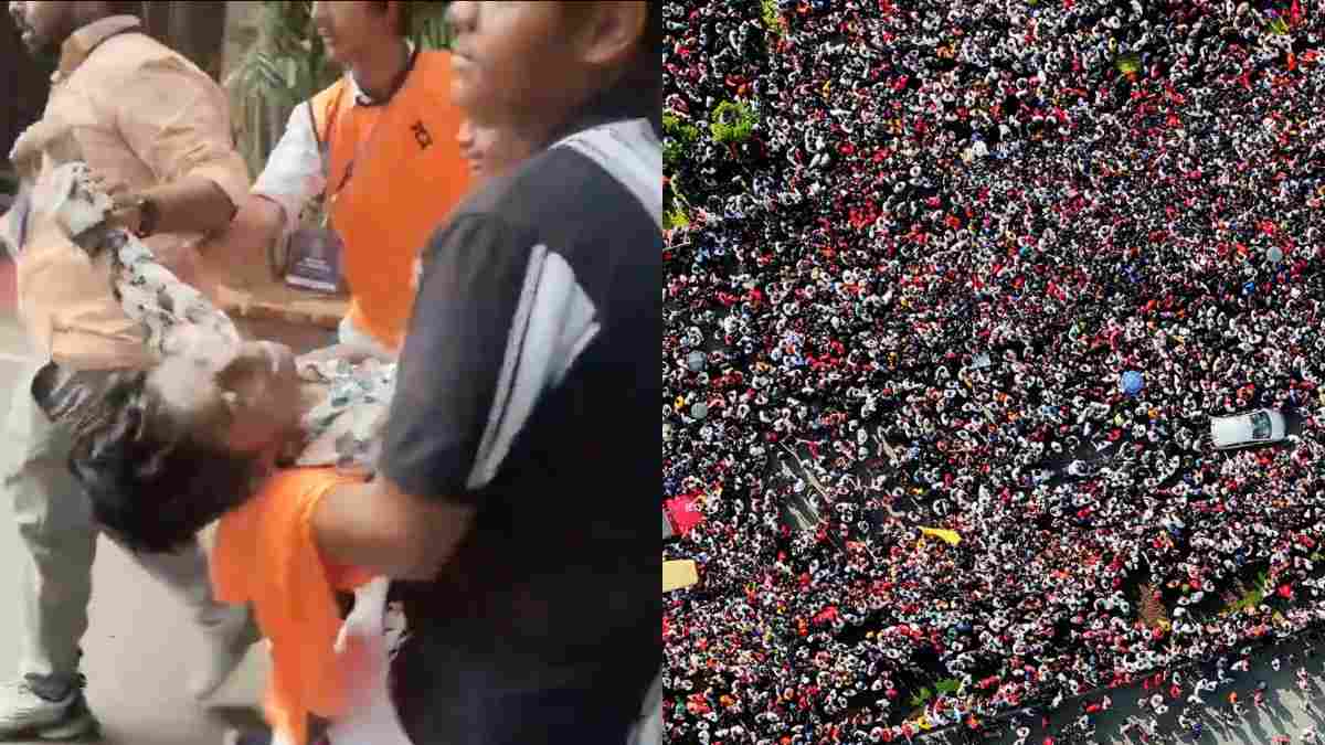 Stampede at Chinnaswamy