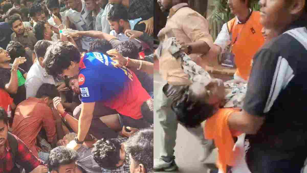 Stampede at Chinnaswamy