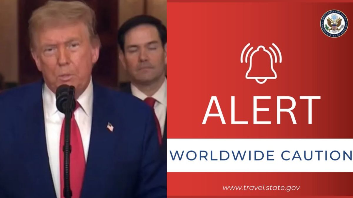 Israel-Iran Conflict: US Issues Worldwide Travel Alert For Its Citizens Amid Risk Of Demonstrations