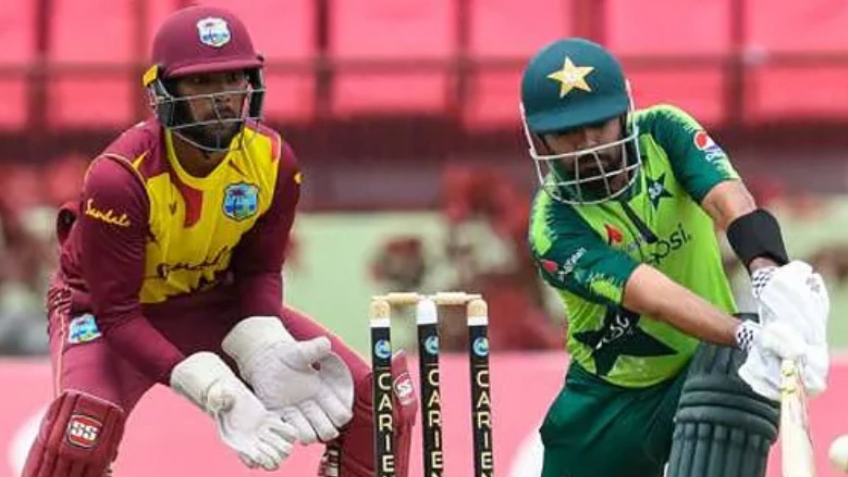 WI vs PAK (Image Credit: X-Platform)