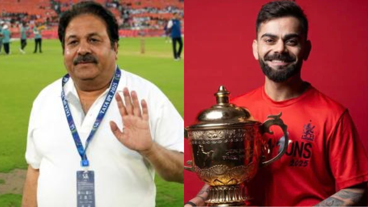 Rajeev Shukla and Virat Kohli / X-Platform
