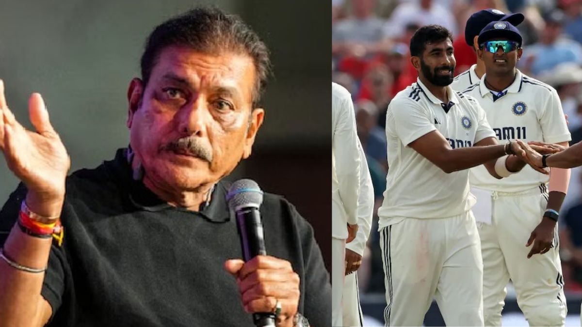 Ravi Shastri and Team India (Image credit: X/Platform)