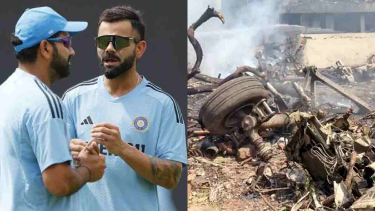 Virat Kohli and Rohit Sharma react on tragic air plane crash in Ahmedabad