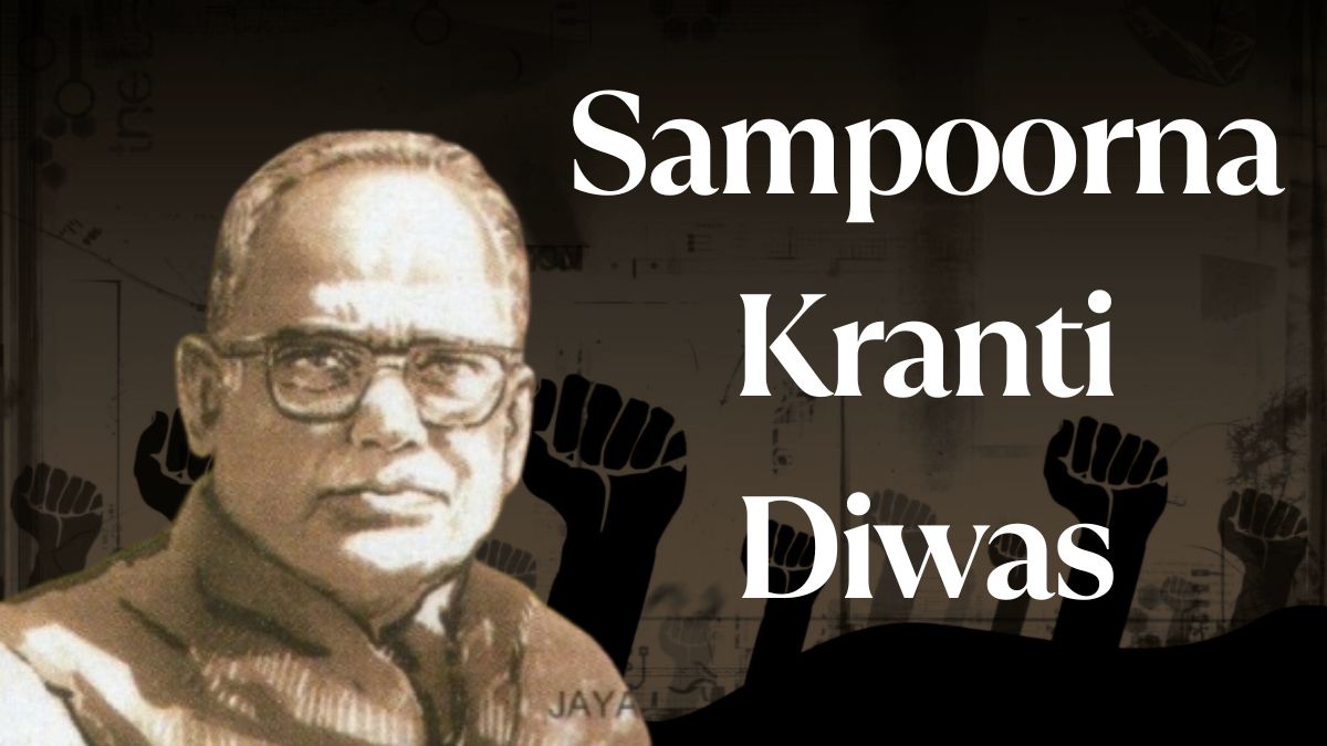 Sampoorna Kranti Diwas: A Historical Look At India's Total Revolution