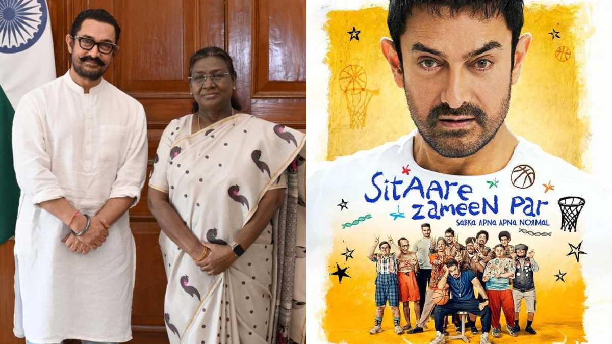 Aamir Khan Visits Rashtrapati Bhavan, Meets President Droupadi Murmu Amid Sitaare Zameen Par’s Success
