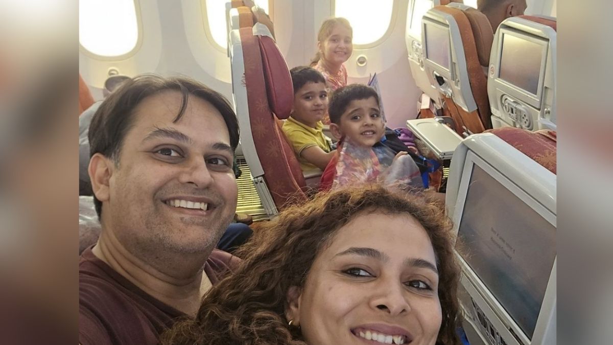 Ahmedabad Plane Crash: Last Selfie! Rajasthan Doctor Quit Job To Begin New Life In London With Husband, 3 Kids - But Fate Had Other Plans