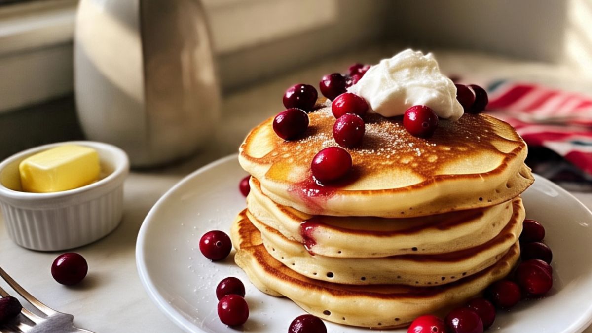 The Perfect Fluffy Cranberry Pancakes: Kickstart Healthy Snacking Today In Just 30 Minutes