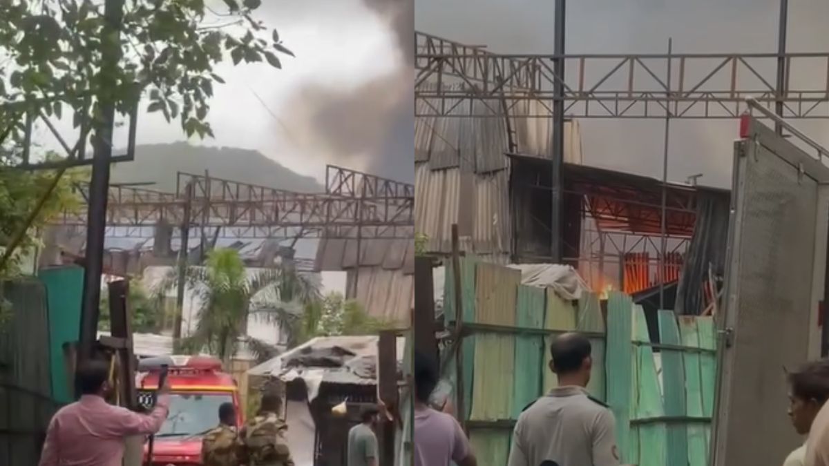 Fire on the set of Anupamaa