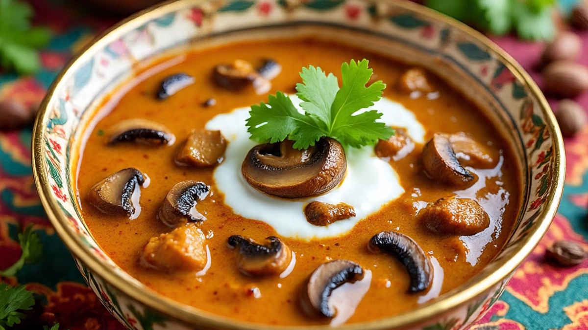 mushroom butter masala No Chicken? No Problem! Try The Creamiest Restaurant-Style Mushroom Butter Masala at Home