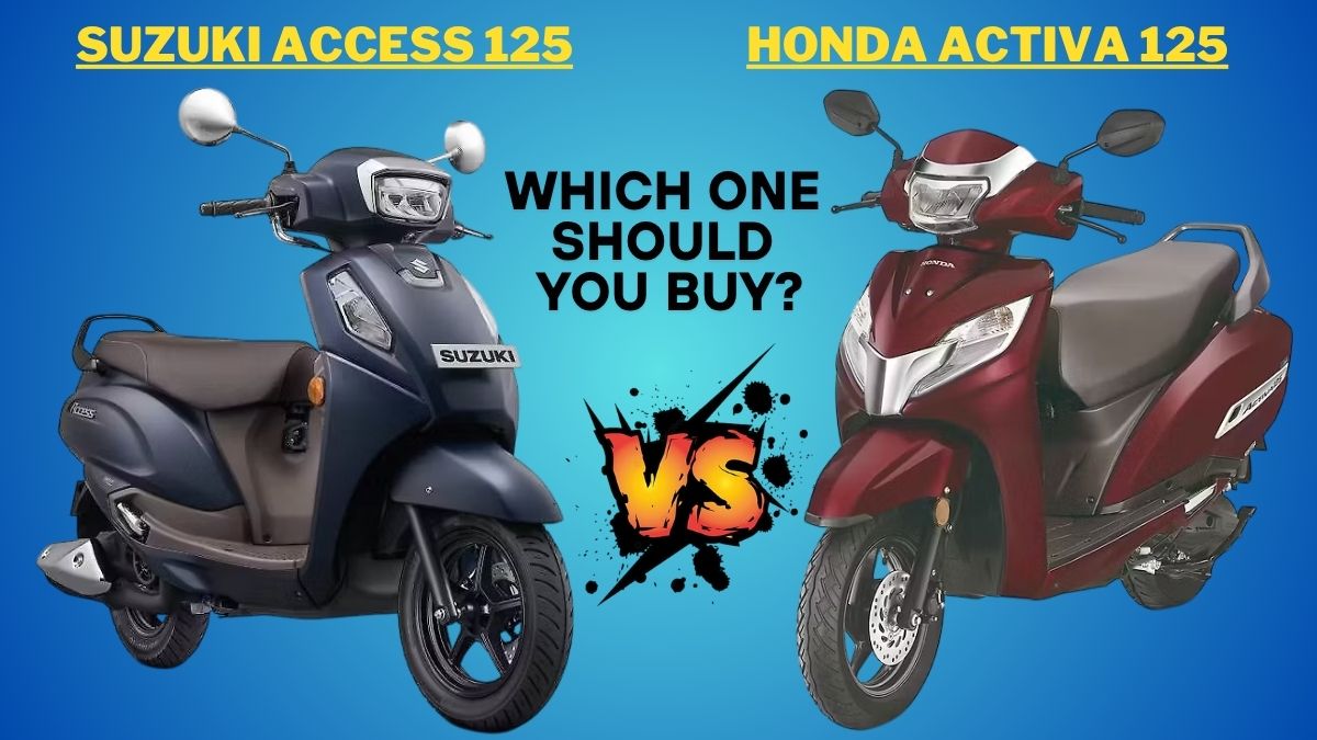 2025 Suzuki Access 125 vs Honda Activa 125: Price, Mileage, Features – Which Scooter Offers More Value?