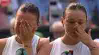 Amanda Anisimova breaks down after losing Wimbledon final
