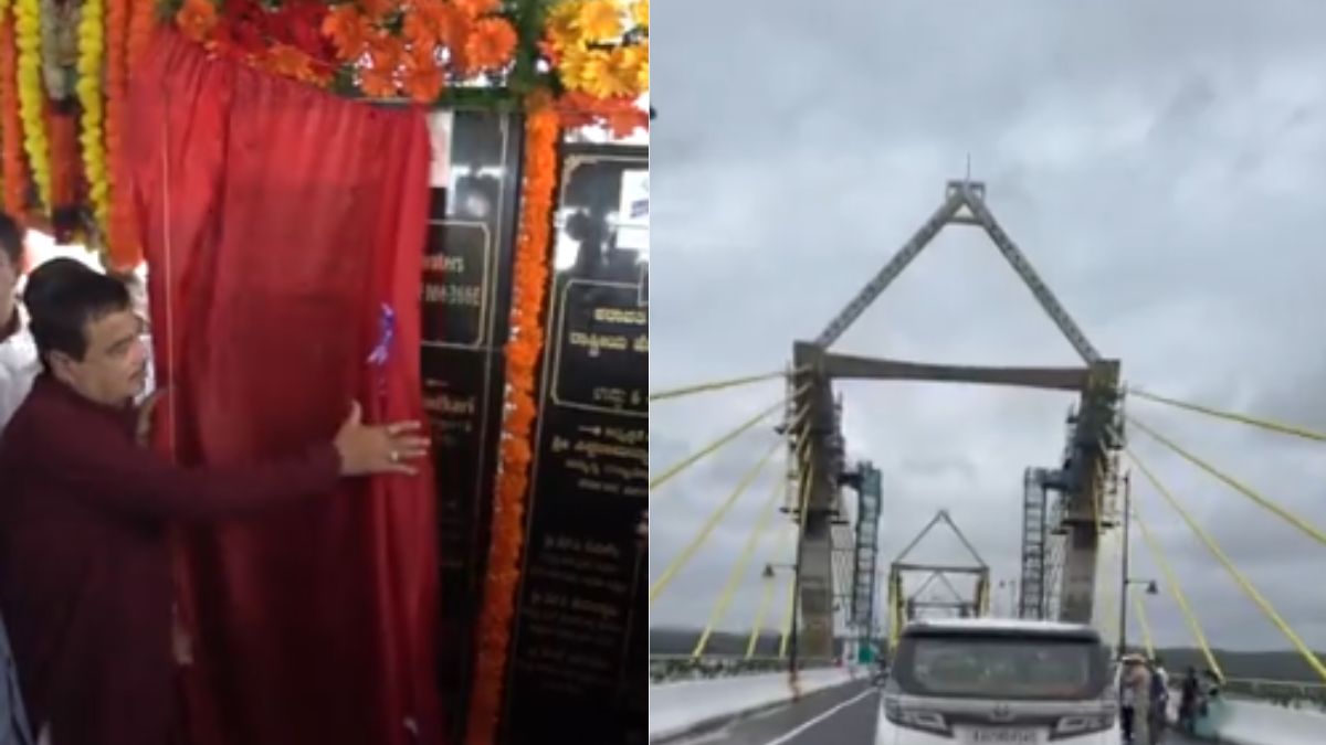 Nitin Gadkari Inaugurates Rs 472-Crore Sharavathi Bridge, Karnataka’s Longest Cable-Stayed Structure