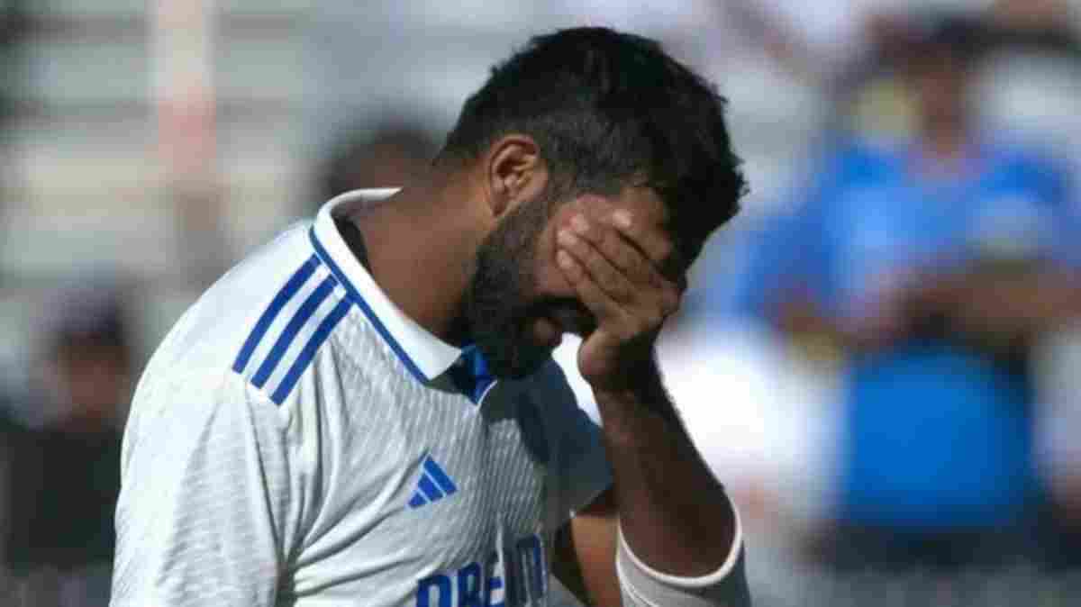 Bumrah is not part of the playing XI today