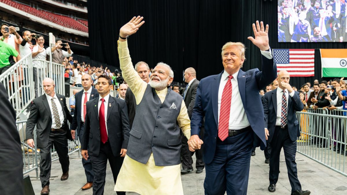 Donald Trump and Narendra Modi White House Calls India A Crucial Indo-Pacific Partner As QUAD Agenda And Trade Talks Advance